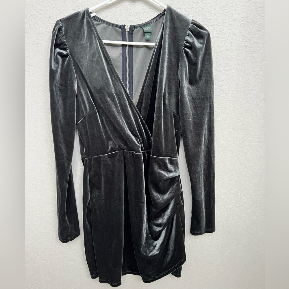 Velvet Mini Dress